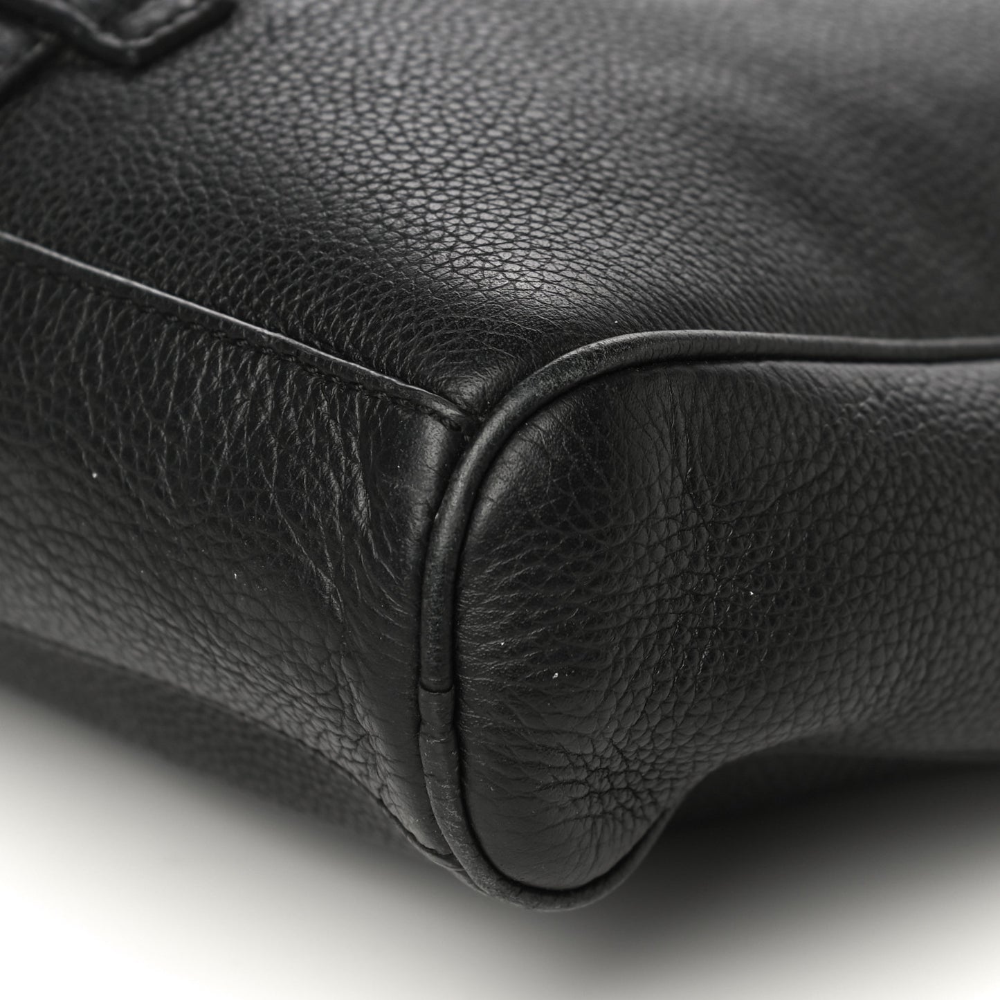 HOMME Calfskin Briefcase Black