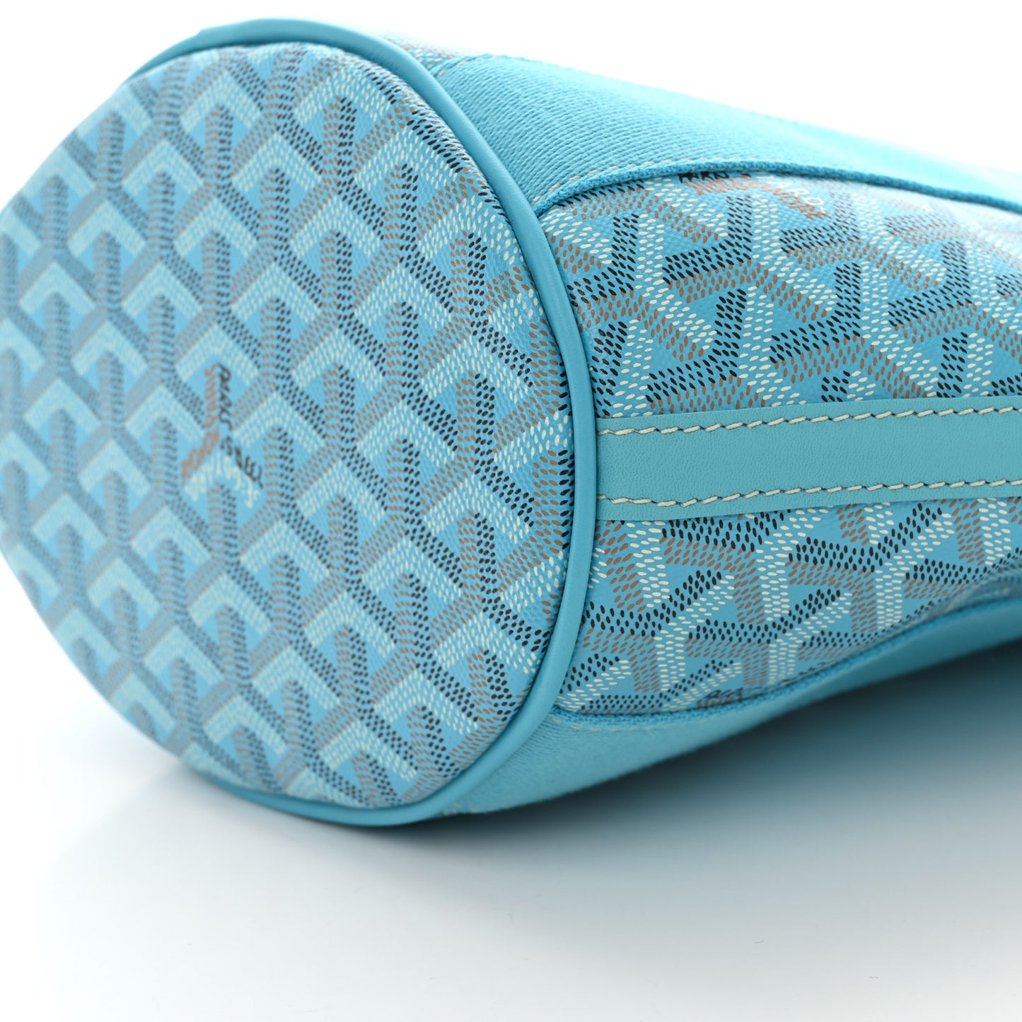 Goyardine Belharra PM Bleu Turquoise