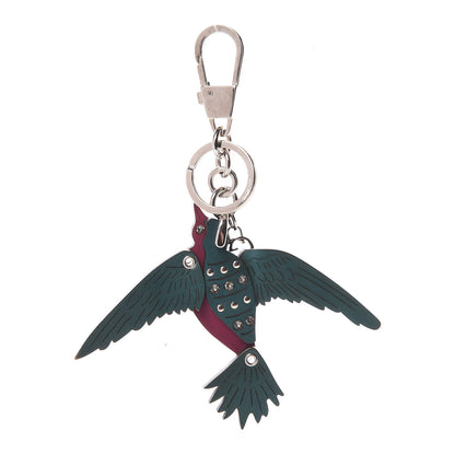Gucci Wood Bird Key Chain Green 1 of 3
