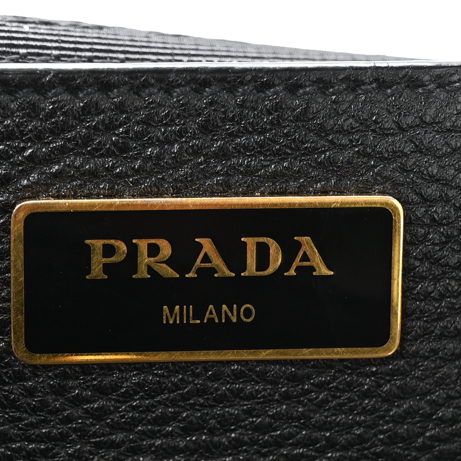 Prada Vitello Daino Backpack Black 6 of 11