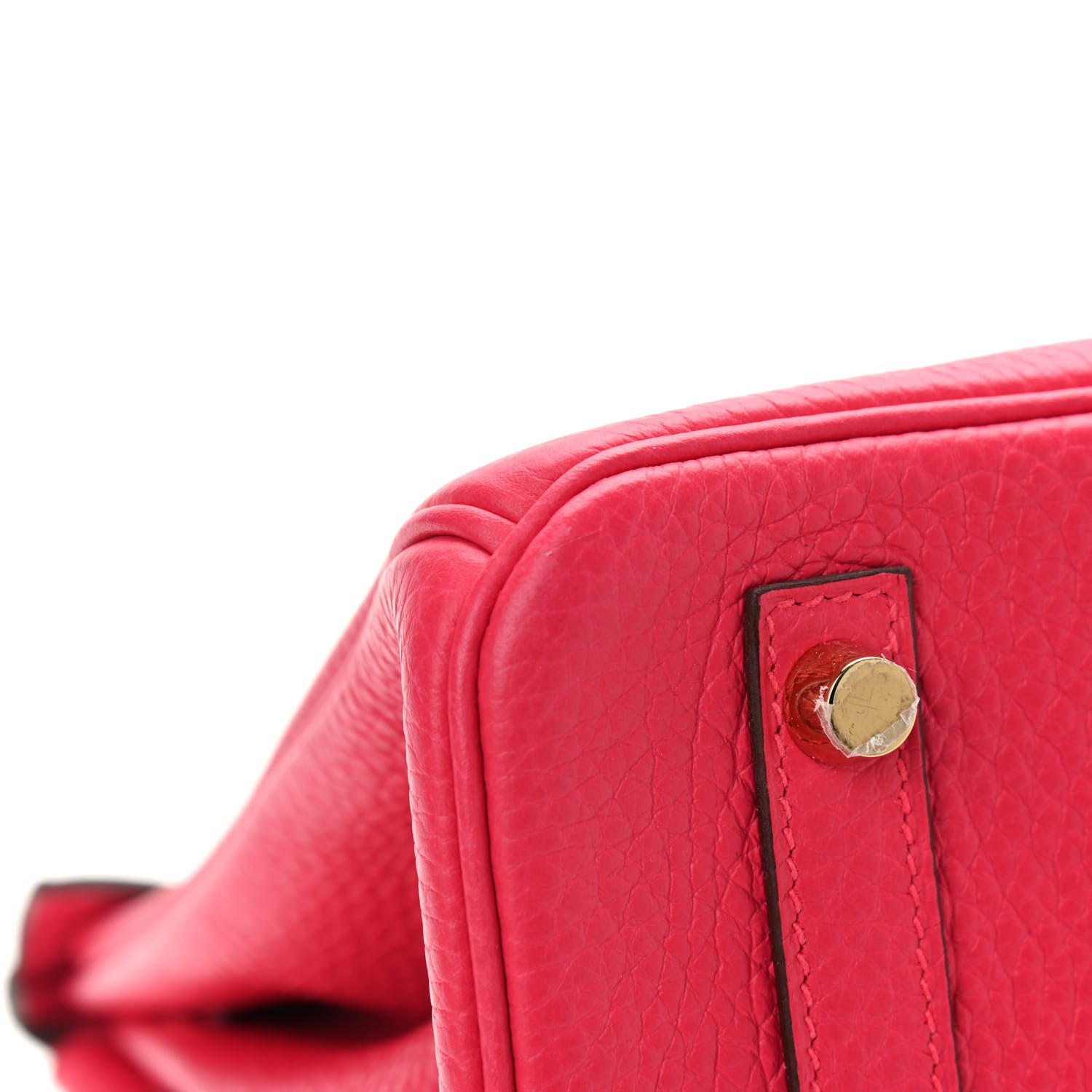 Hermes Taurillon Clemence Birkin 30 Rose Extreme 12 of 13
