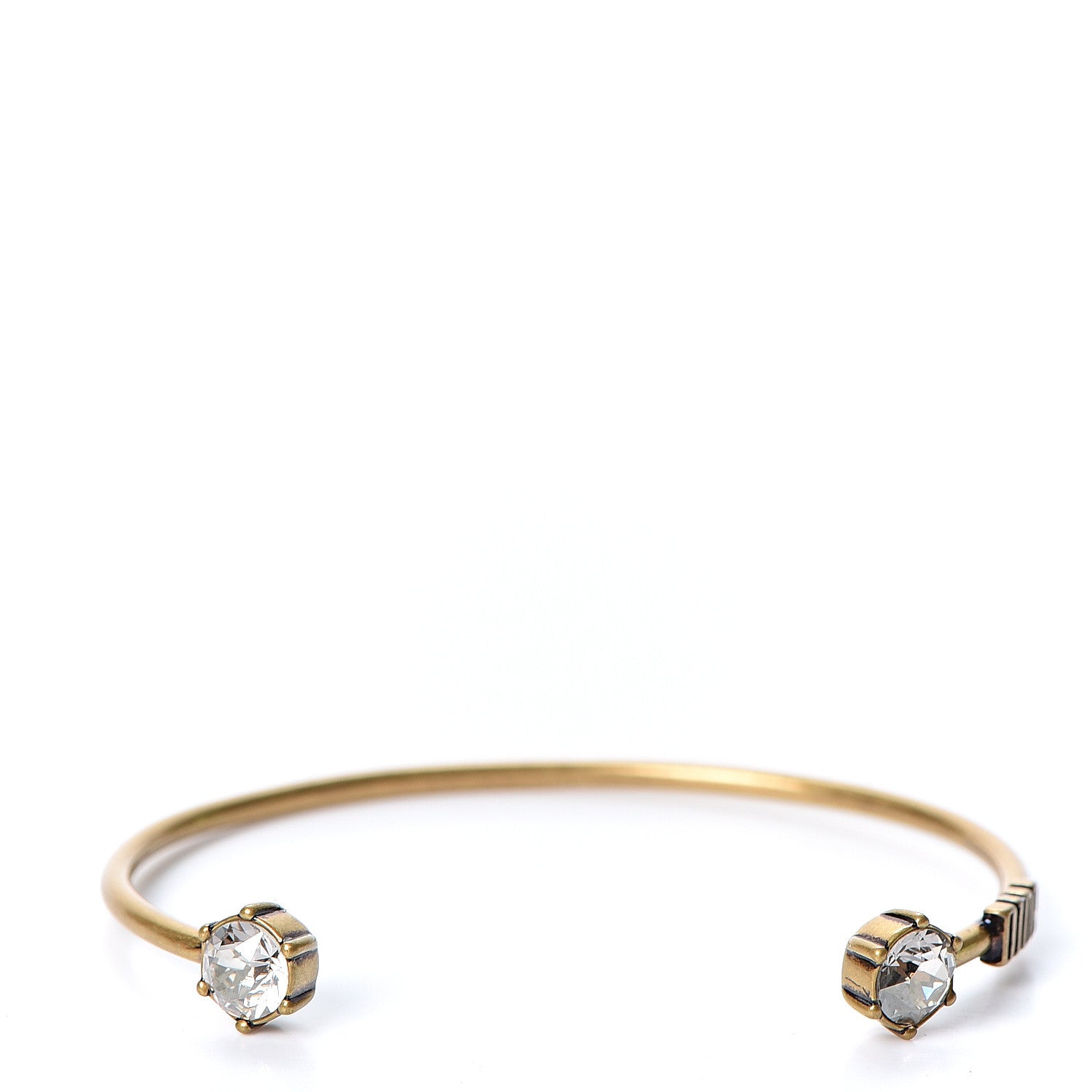 Christian Dior Metal Crystal Dio(r)evolution Bracelet Set Gold 7 of 11