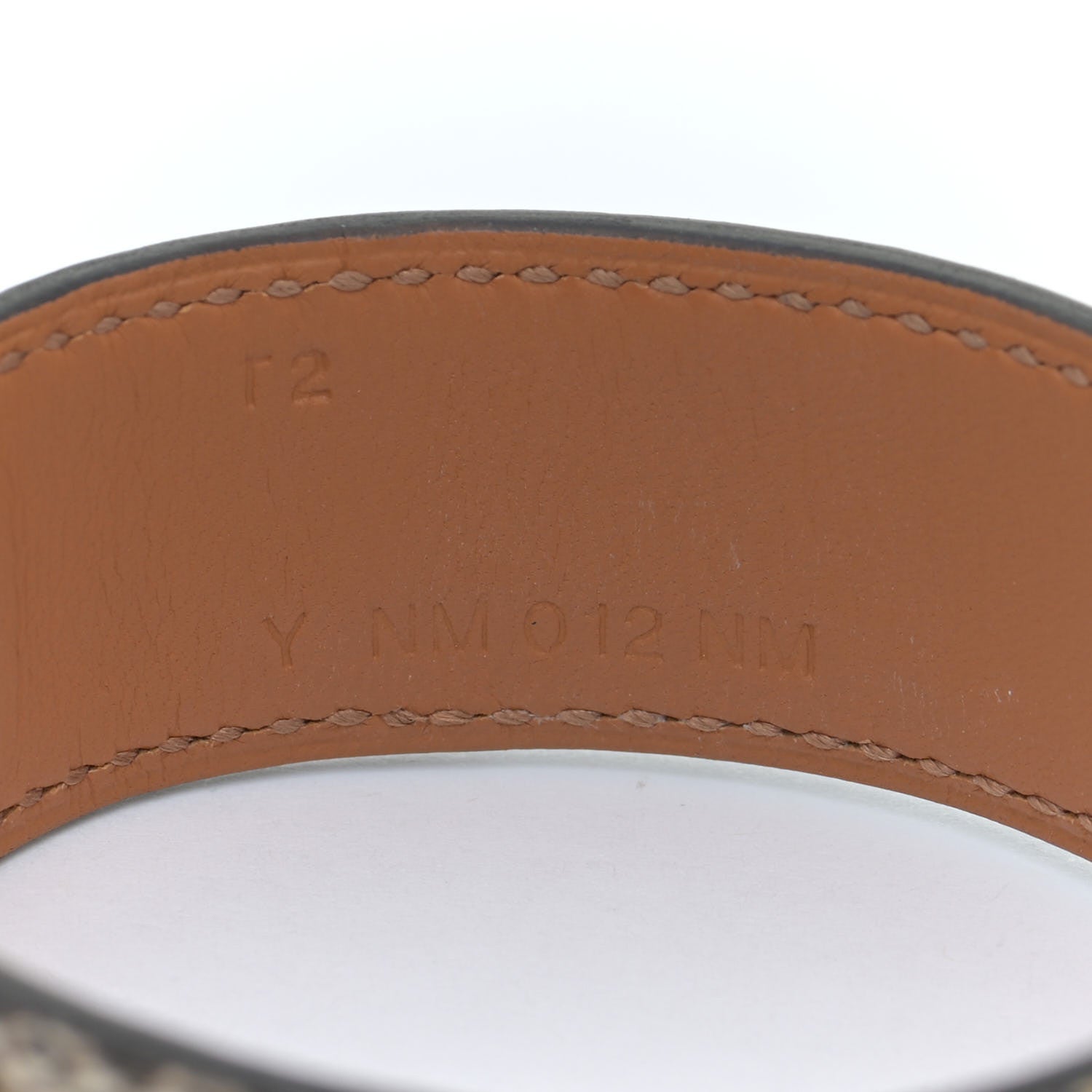 Hermes Lizard Collier De Chien CDC 24 Bracelet T2 Desert 6 of 8