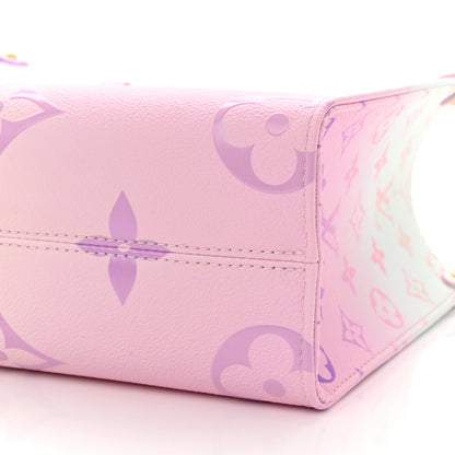 Louis Vuitton Monogram Giant Spring In The City Onthego PM Sunrise Pastel 9 of 10
