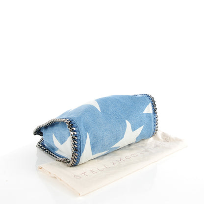 Stella McCartney Denim Mini Star Falabella Tote Blue 4 of 8