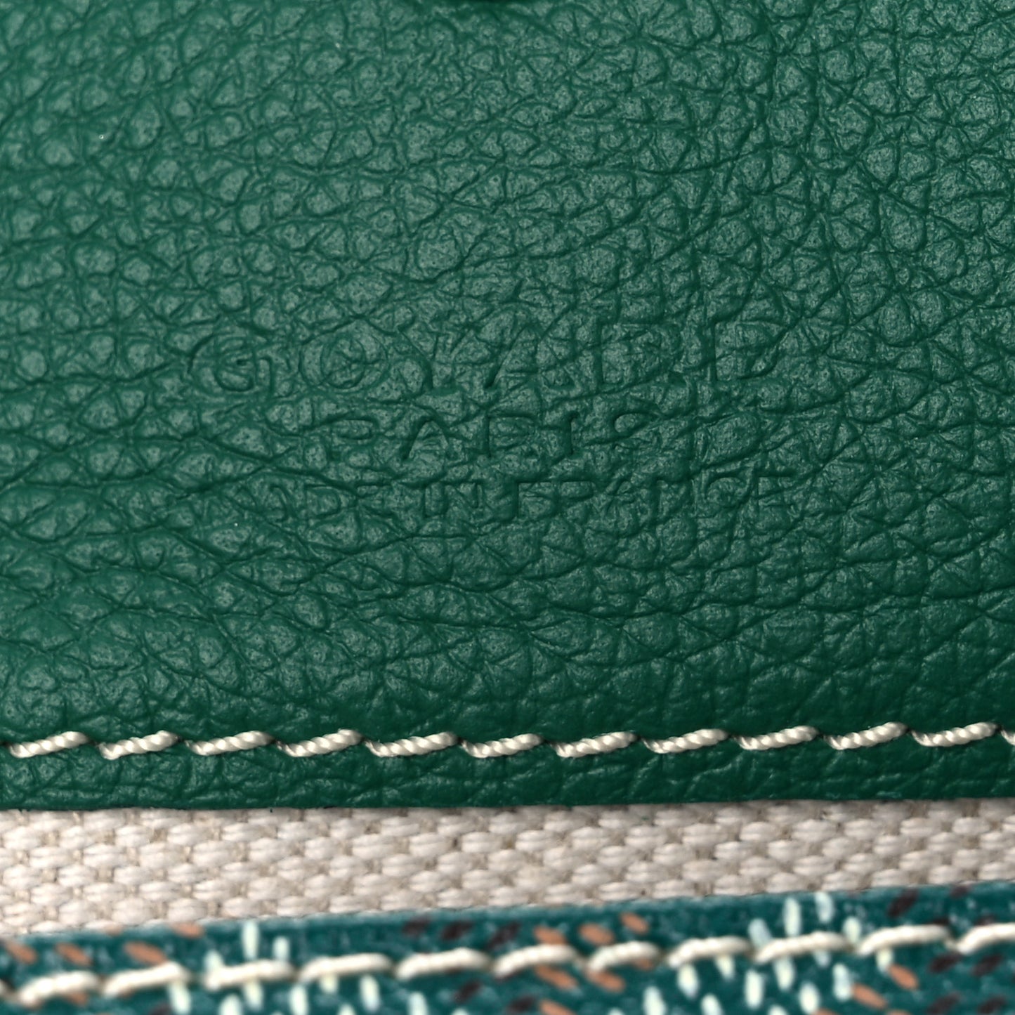 Goyardine Saint Louis PM Green
