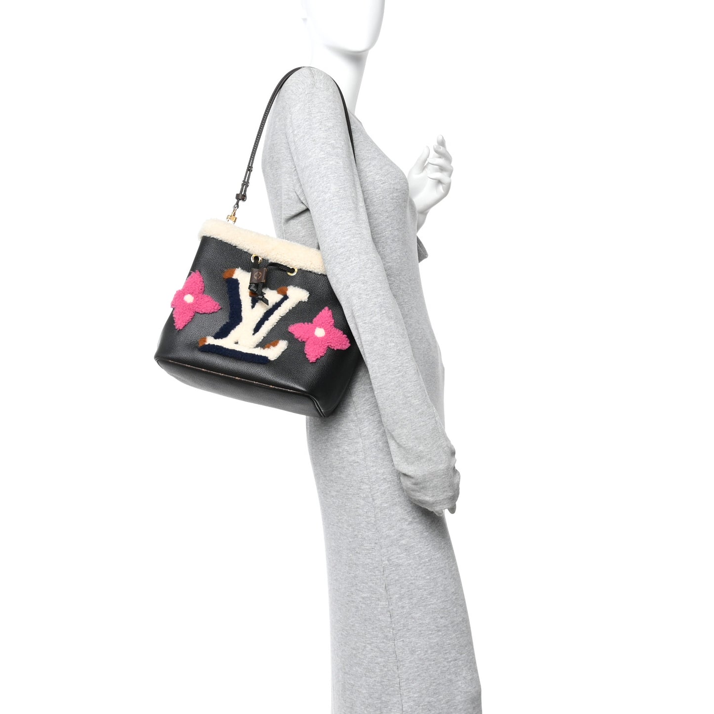 Calfskin Teddy NeoNoe MM Black