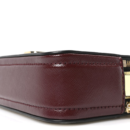 Marc Jacobs Saffiano Small Snapshot Camera Bag White Pink 9 of 9