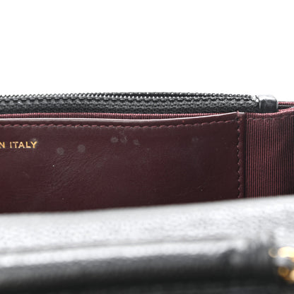 Chanel Caviar Quilted Wallet On Chain WOC Black 11 of 12