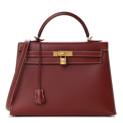 Hermes Chamonix Kelly Sellier 32 Rouge H 1 of 16