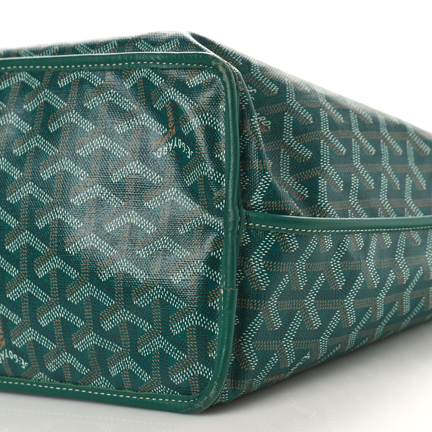 Goyard Goyardine Reversible Anjou PM Green 9 of 9