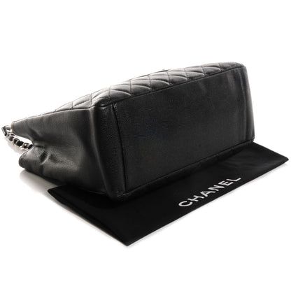 Chanel Caviar Grand Shopping Tote GST Black 4 of 8