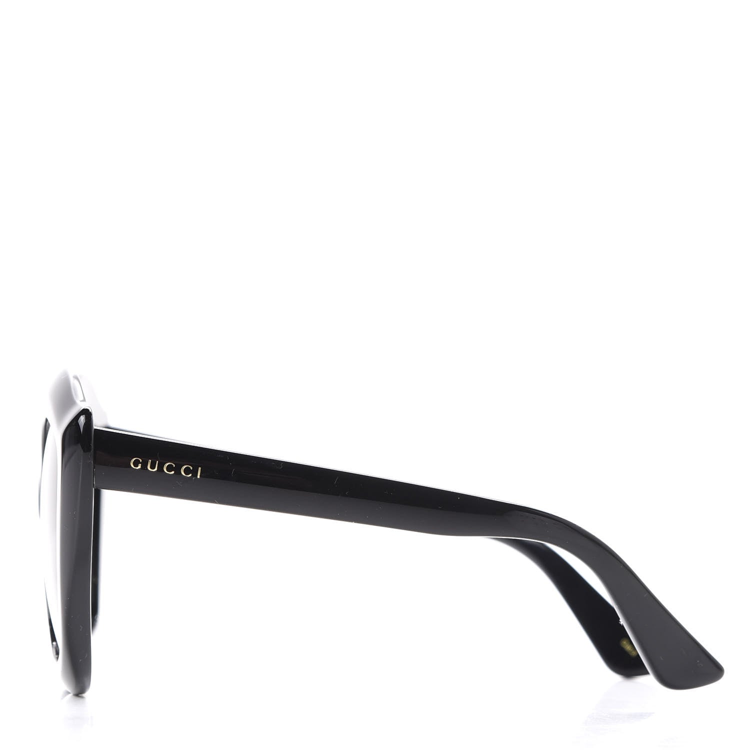 Gucci Cat Eye GG0117S Sunglasses Black 3 of 8