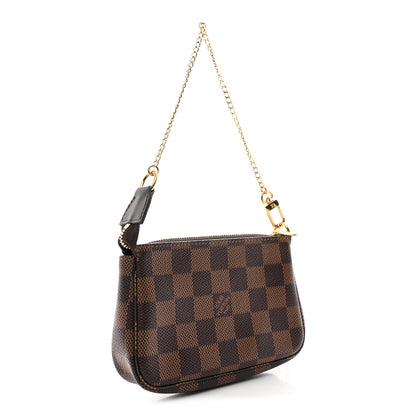 Louis Vuitton Damier Ebene Mini Pochette Accessories 3 of 8