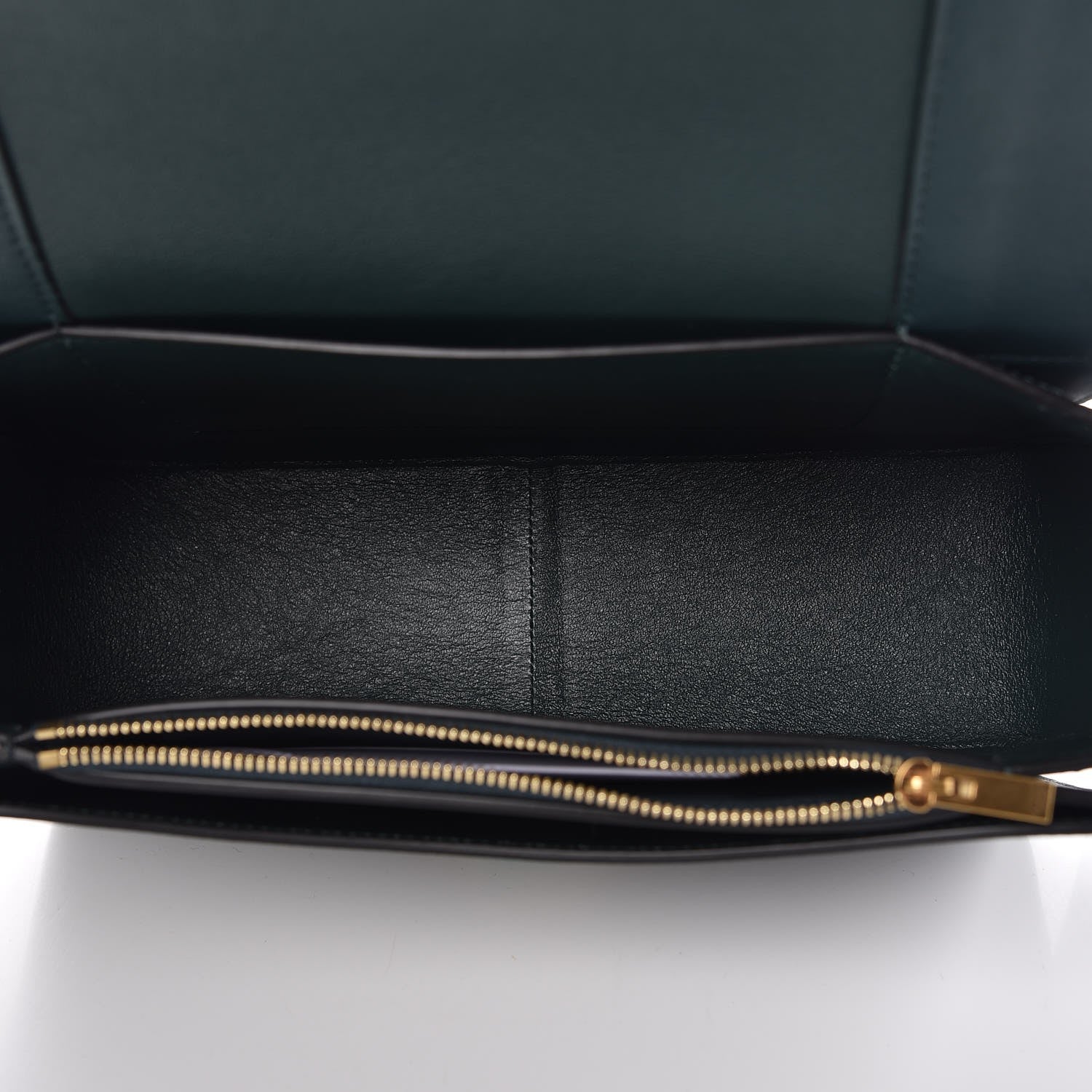 Celine Shiny Smooth Calfskin Medium Frame Shoulder Bag Amazone Dark Navy 5 of 7