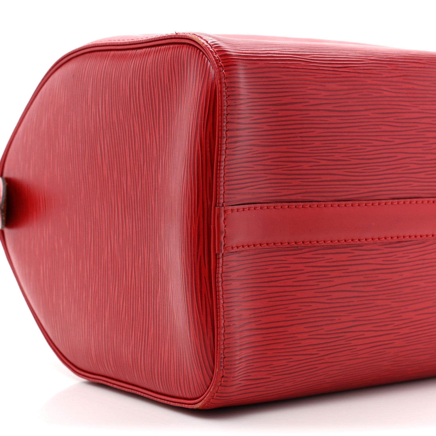 Louis Vuitton Epi Speedy 30 Castillan Red 8 of 13