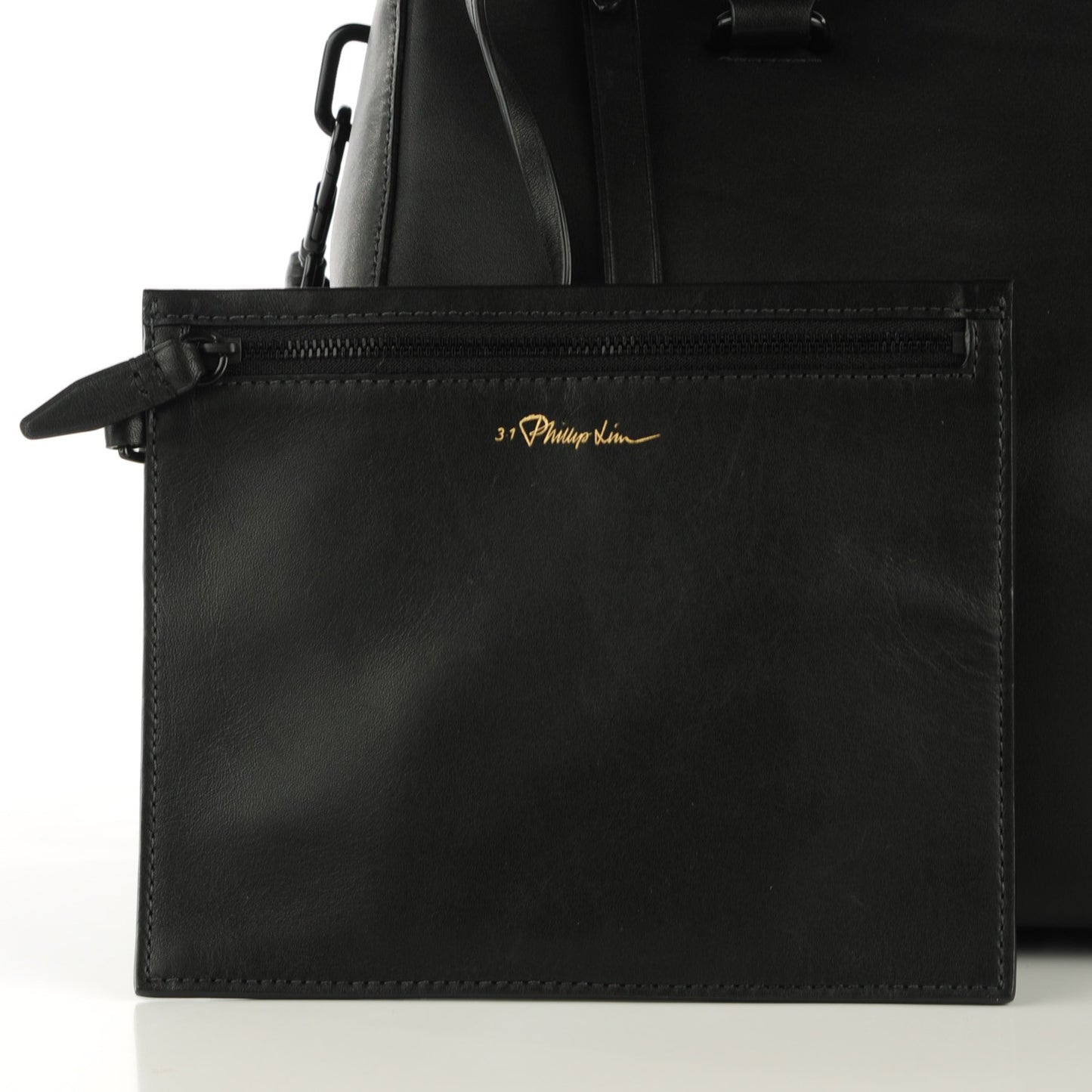 3.1 Calfskin Medium Wednesday Boston Black