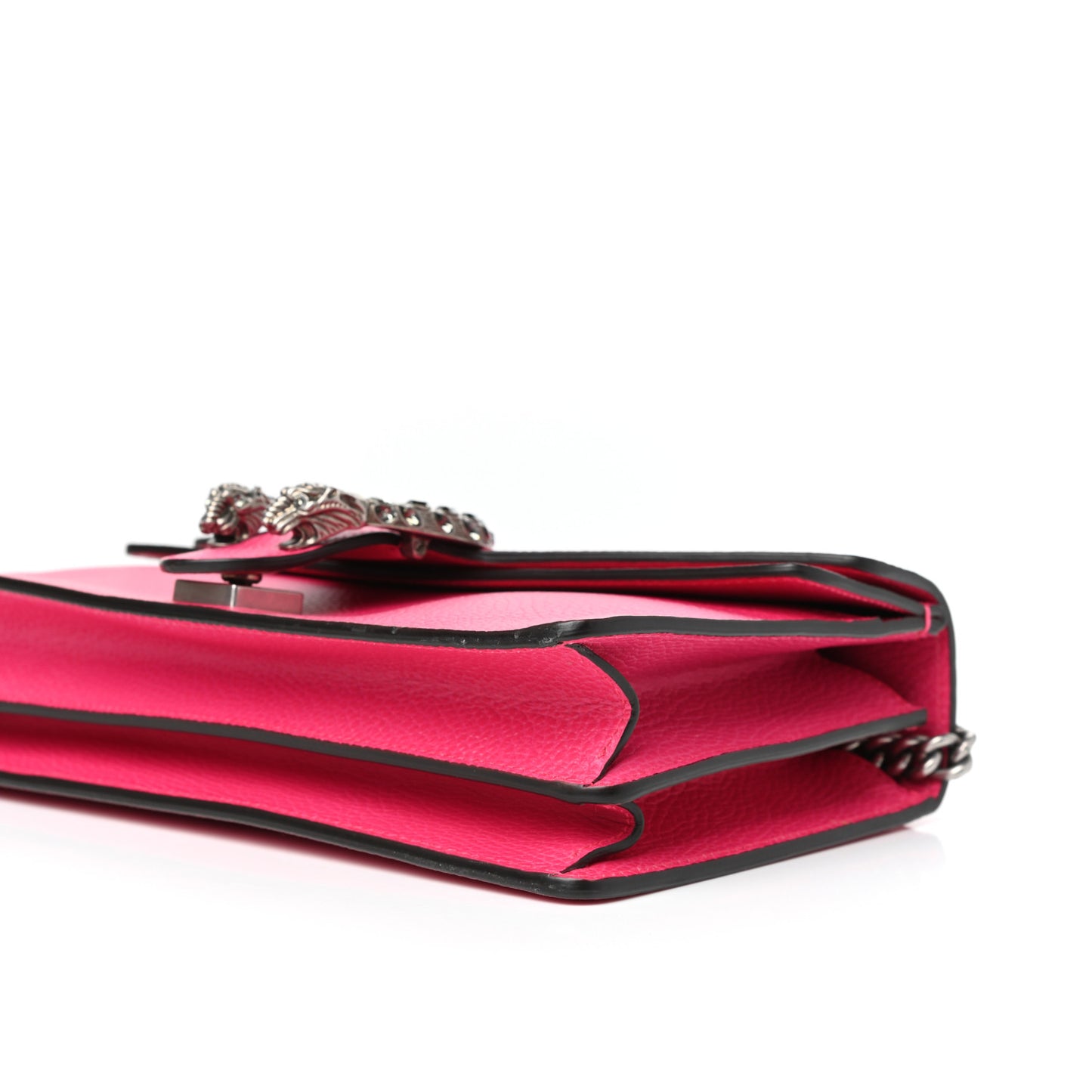 Dollar Calfskin Small Dionysus Shoulder Bag Box Pink