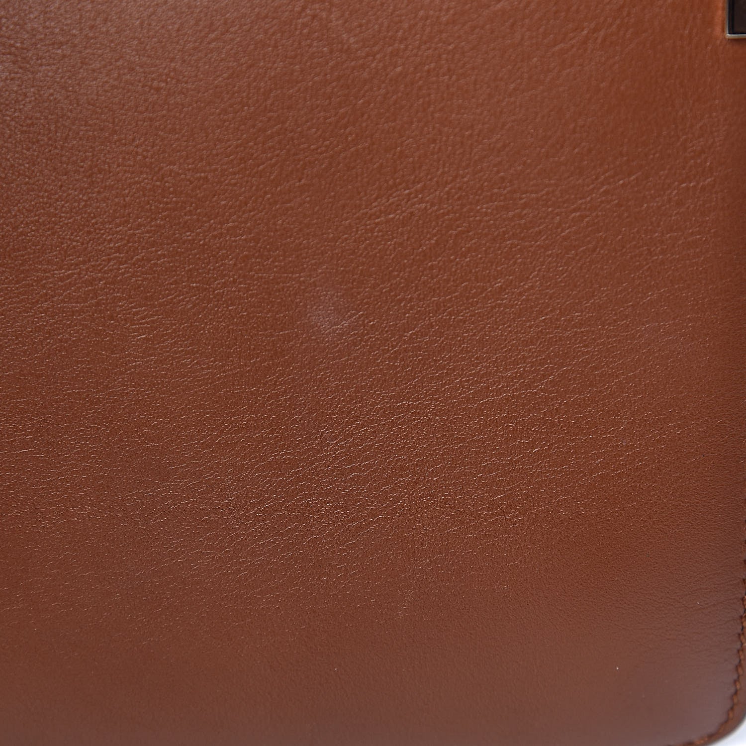 Chloe Suede Calfskin Small Faye Shoulder Bag Tobacco 7 of 11