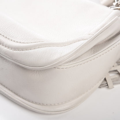 Gucci Calfskin Medium New Bamboo Top Handle Bag White 16 of 16