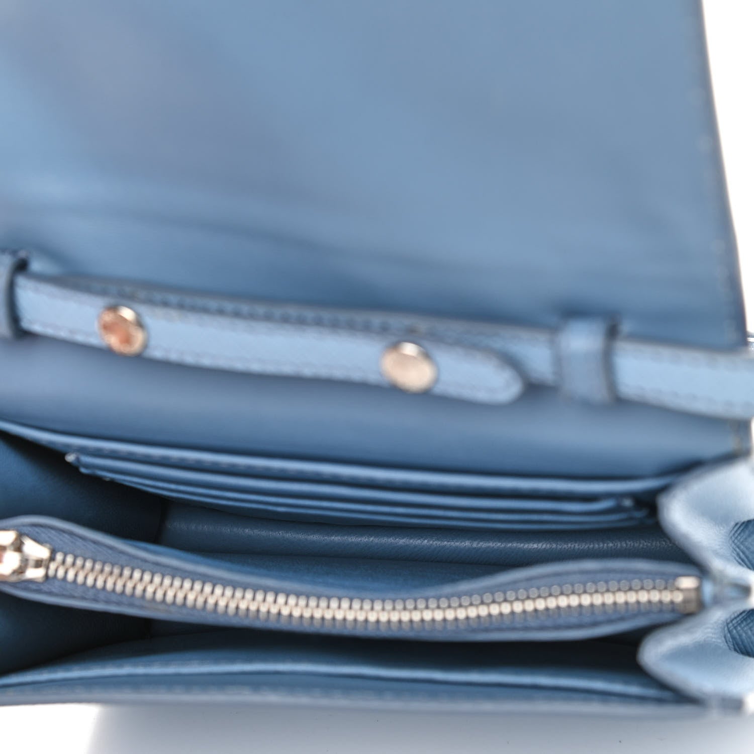 Prada Saffiano Lux Crossbody Bag Astrale 5 of 11