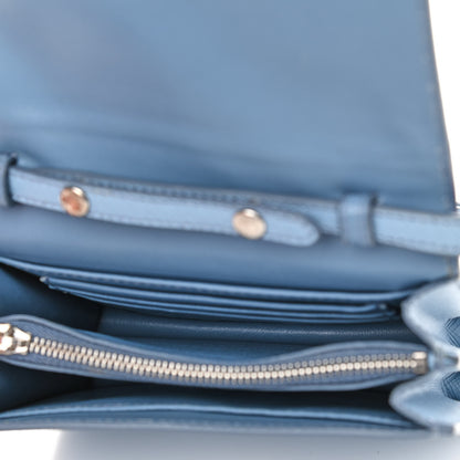 Prada Saffiano Lux Crossbody Bag Astrale 5 of 11