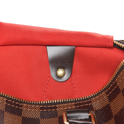 Louis Vuitton Damier Ebene Speedy Bandouliere 30 8 of 16