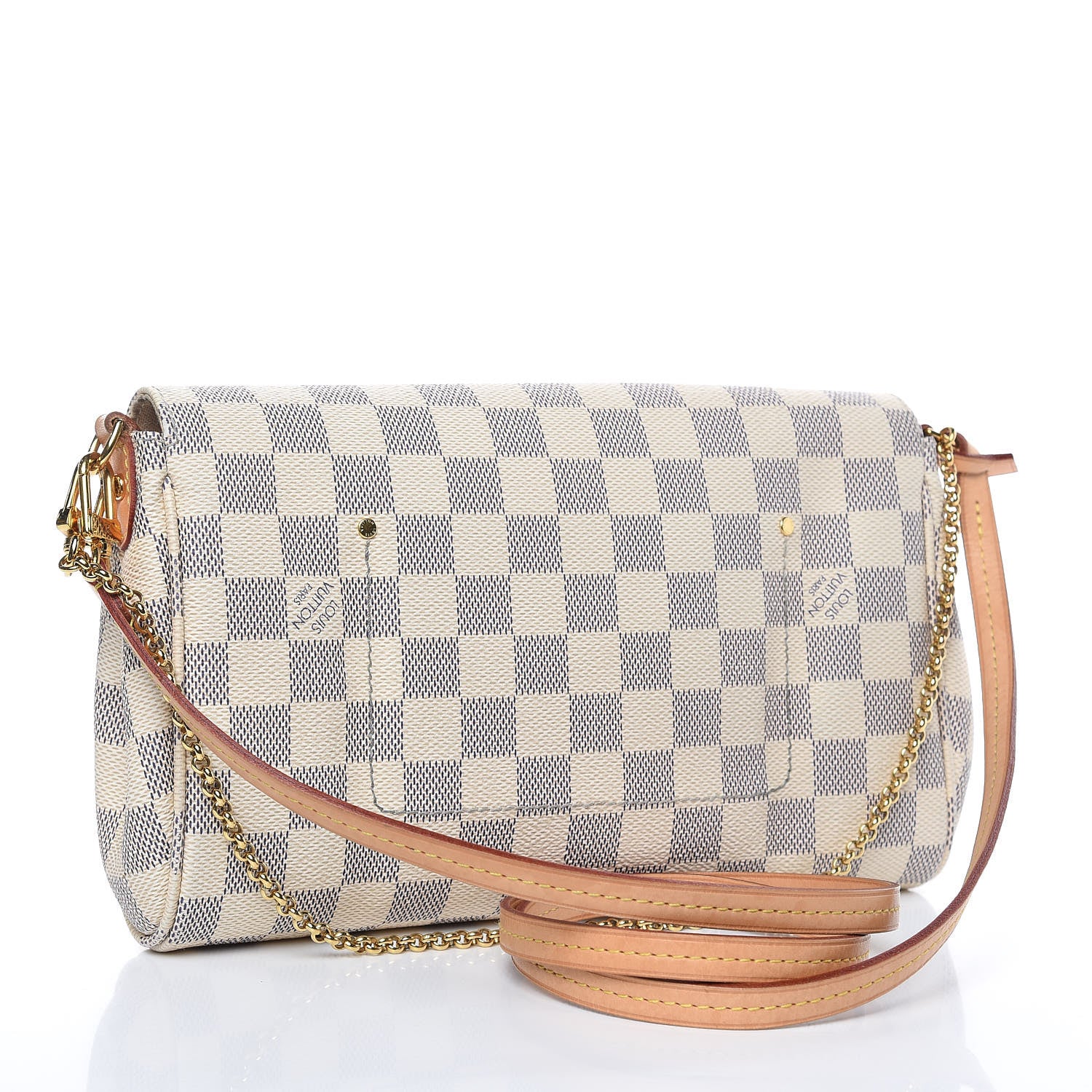 Louis Vuitton Damier Azur Favorite MM 3 of 14