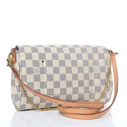 Louis Vuitton Damier Azur Favorite MM 3 of 14