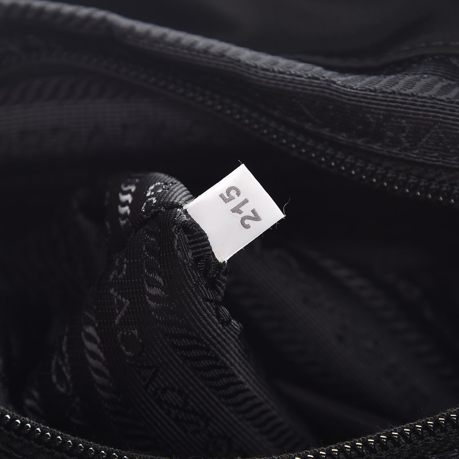 Prada Nylon New Vela Studded Backpack Black Fuoco 8 of 8