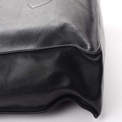 Chanel Lambskin CC Tote Black 10 of 11