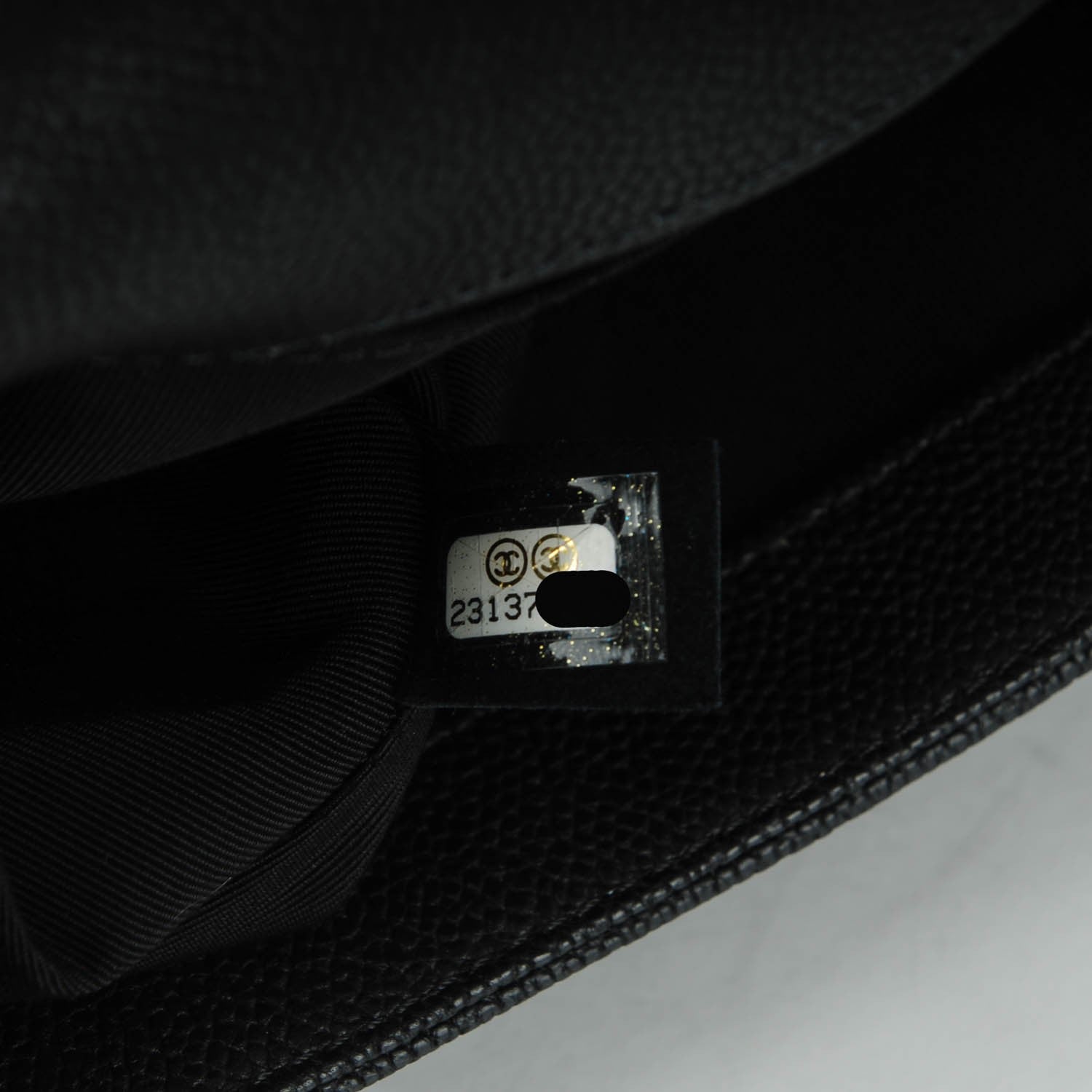 Chanel Caviar Quilted Medium Boy Flap Black 8 of 8
