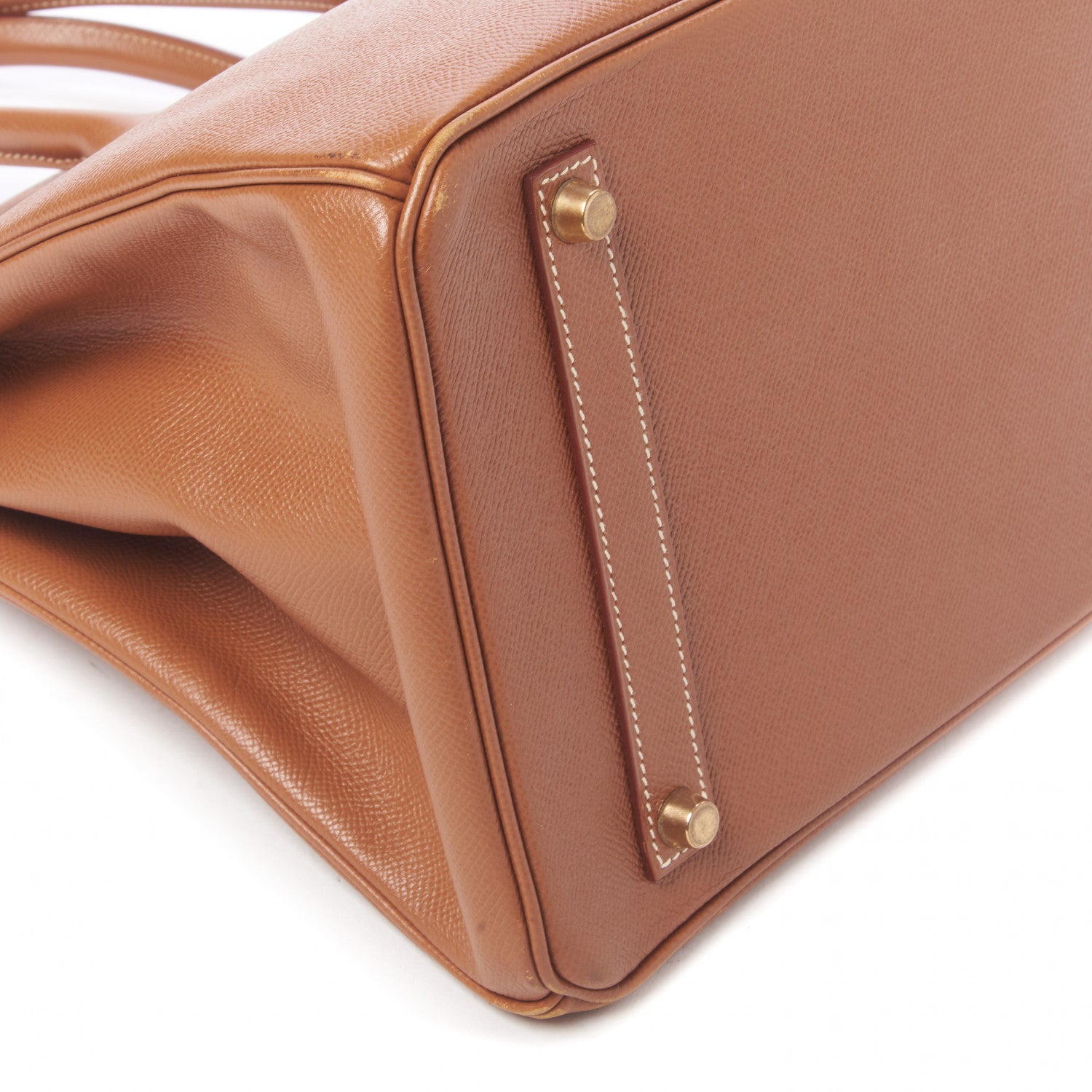 Hermes Courchevel Birkin 35 Gold 9 of 31