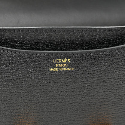 Hermes Chevre Mysore Constance 18 Black 6 of 10