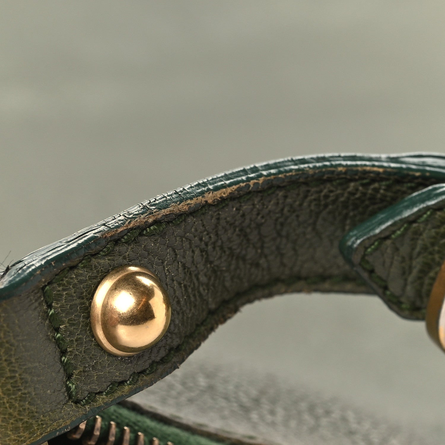 Gucci Leather Small Blondie Hobo Green 12 of 13