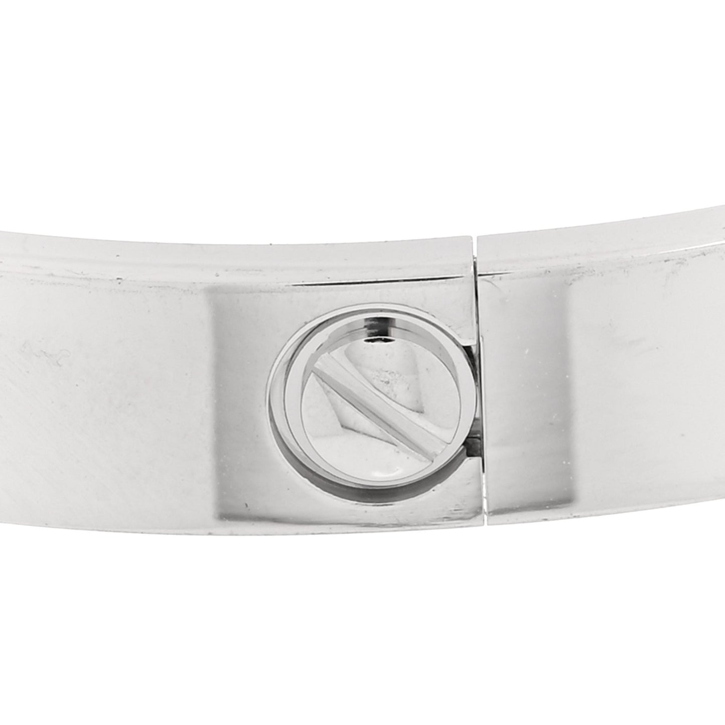 18K White Gold 4 Diamond LOVE Bracelet