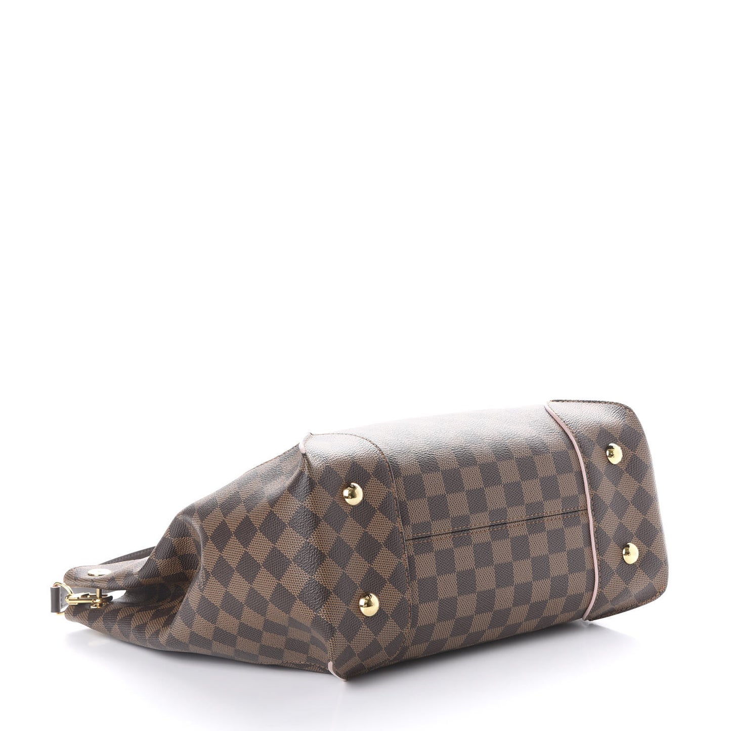 Damier Ebene Caissa Hobo Rose Ballerine