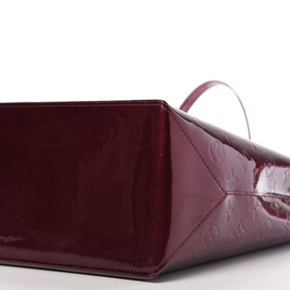 Louis Vuitton Vernis Wilshire GM Rouge Fauviste 7 of 9