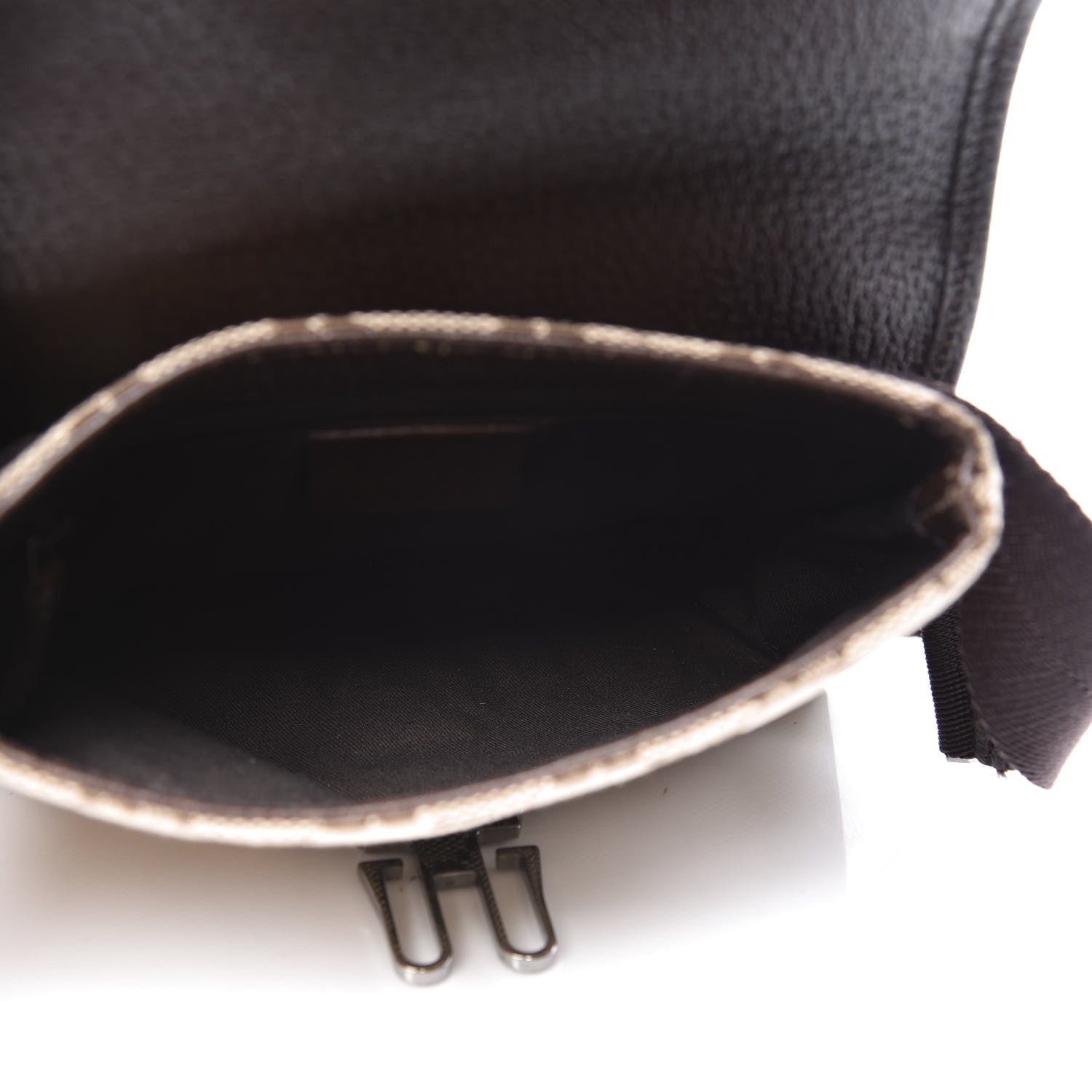 Gucci Monogram Waist Pouch Bag Dark Brown 4 of 9