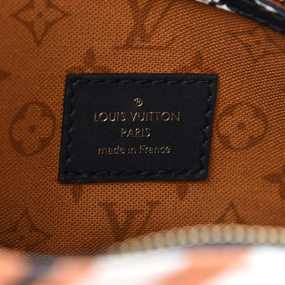 Louis Vuitton Monogram Giant Crafty Speedy Bandouliere 25 Creme Caramel 6 of 8