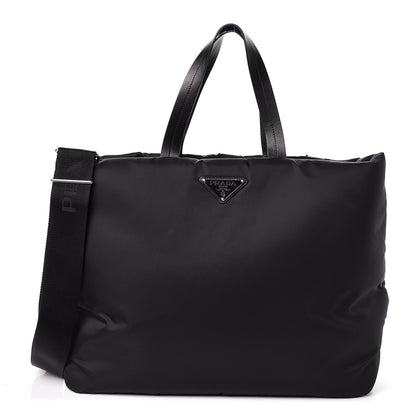 Prada Tessuto Nylon Vela Shopping Tote Black 1 of 10
