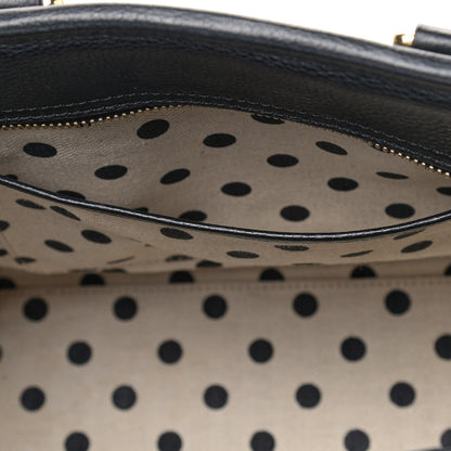 Loewe Grained Calfskin Cruz Tote Black 11 of 11