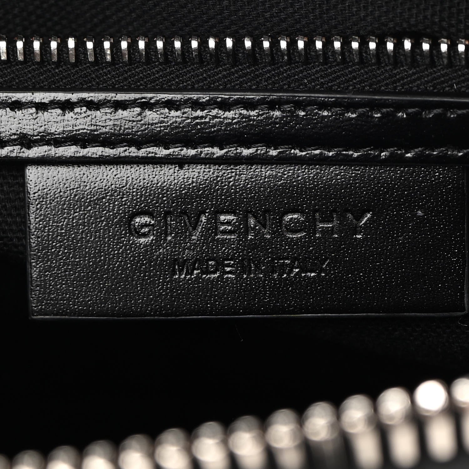 Givenchy Shiny Lord Calfskin Mini Antigona Black 6 of 10