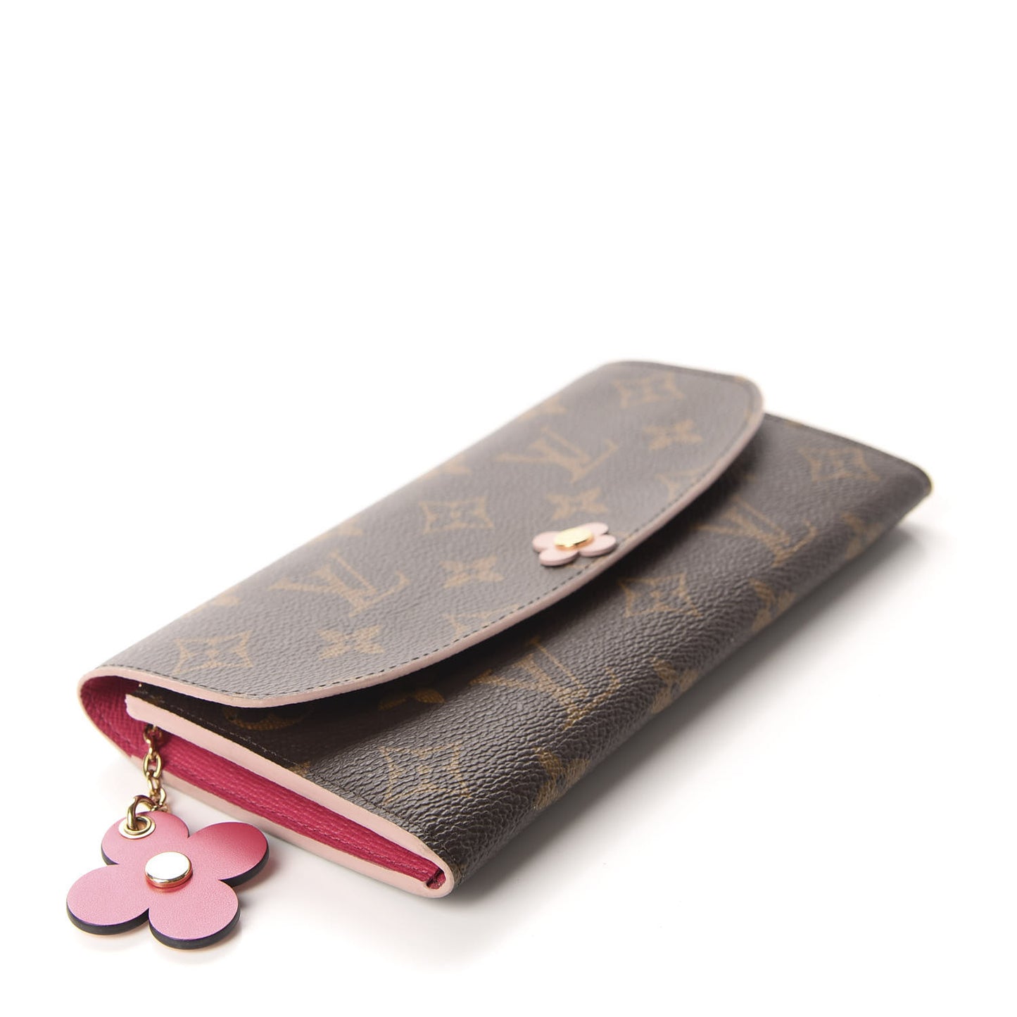 Monogram Bloom Flower Emilie Wallet