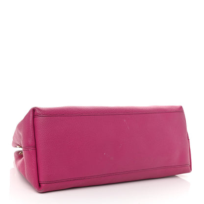 Gucci Cellarius Calfskin Medium Soho Chain Shoulder Bag Bright Bouganville 4 of 13