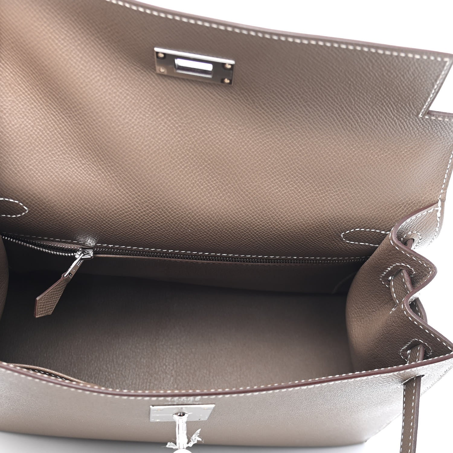 Hermes Epsom Kelly Sellier 28 Etoupe 6 of 10
