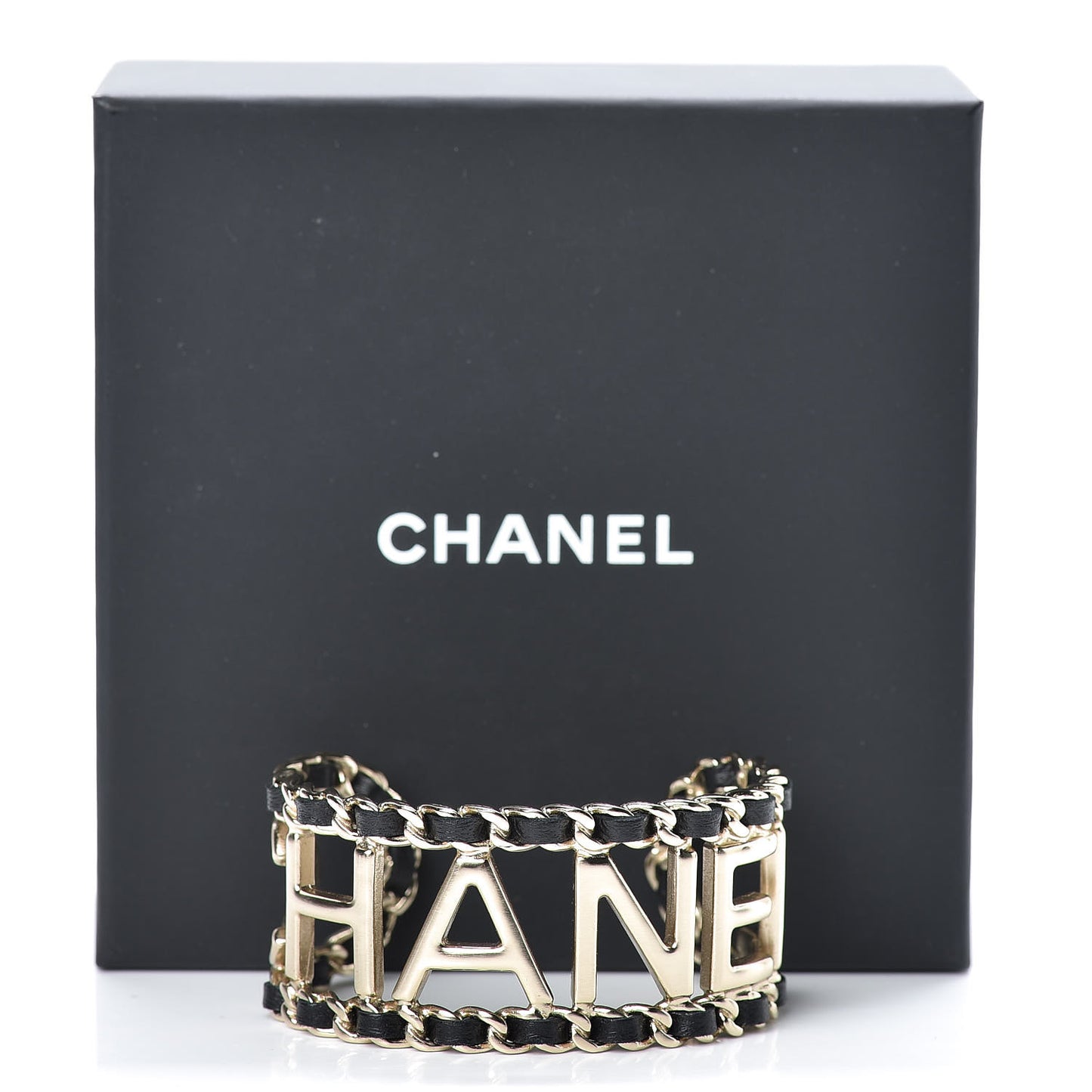 Lambskin Chain Vintage Allure Bracelet Gold