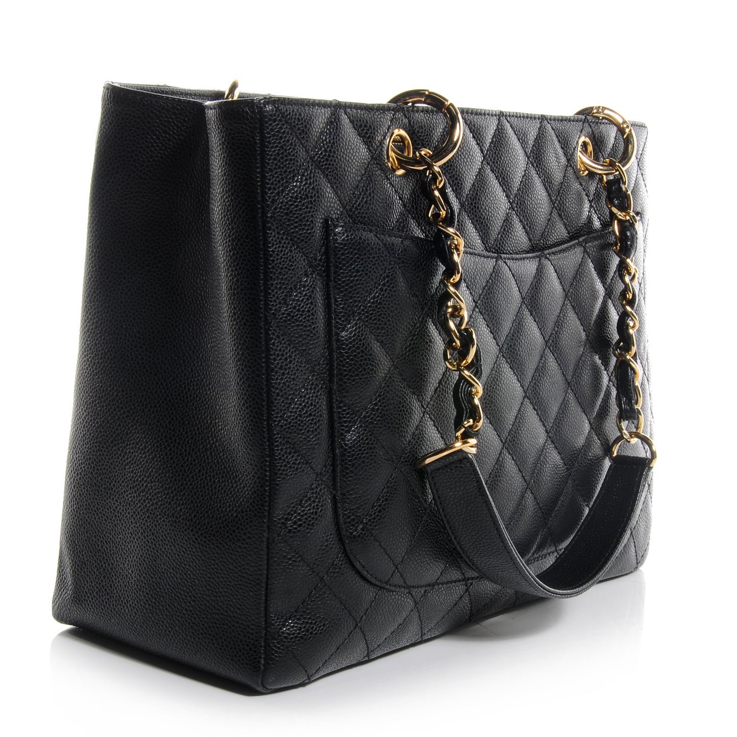 Caviar Grand Shopping Tote GST Black