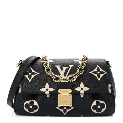 Louis Vuitton Empreinte Monogram Giant Favorite Black Beige 1 of 11