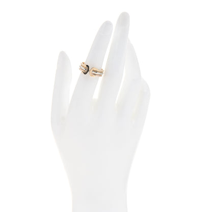 Cartier 18K Pink Yellow White Gold 8mm C De Cartier Ring 52 6 2 of 4